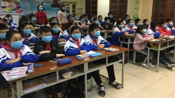 Học sinh Nam Định đi học trở lại vào ngày 17/2