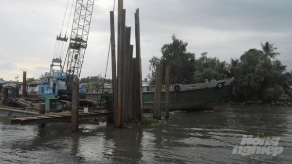 Kiên Giang: Khẩn cấp ngăn sông phòng chống mặn xâm nhập