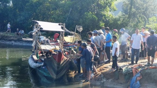 Thừa Thiên - Huế: Đã tìm thấy thi thể cháu bé bị mất tích trên biển