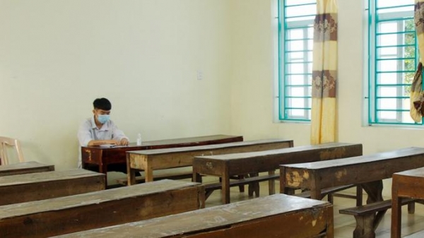 Hà Nam: Ngày thi đầu tiên, 1 thí sinh phải thi phòng riêng