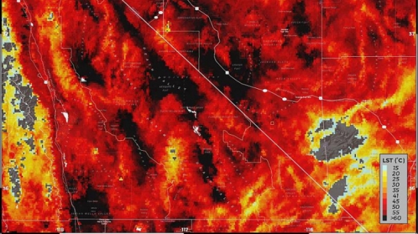 Kỷ lục mới về thời tiết: Thung lũng Chết ở Mỹ nóng gần 55 °C