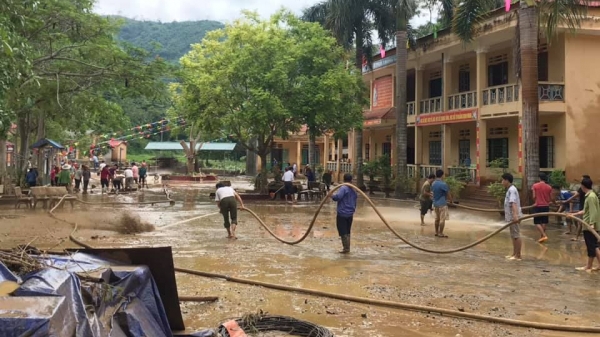 Lào Cai: Cần có phương án phòng chống lũ ống cho trường THCS xã Điện Quan