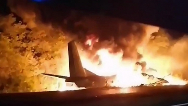 Tai nạn thảm khốc: Phi cơ không quân rơi, 22 người chết