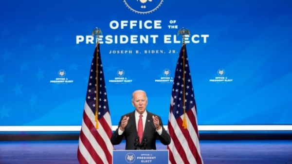 Biden công bố những vị trí nội các đầu tiên