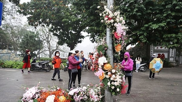 Hơn 100 cột đèn 'nở hoa' giữa trung tâm Hà Nội