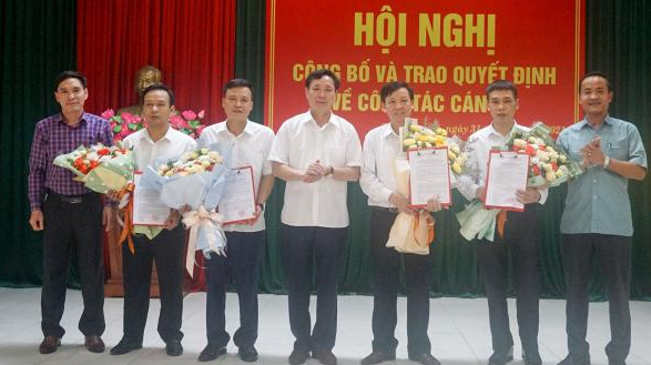 Điều động, bổ nhiệm nhiều lãnh đạo ngành NN-PTNT Thái Nguyên