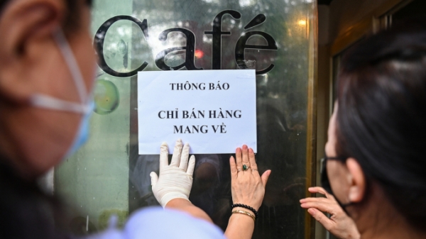 Hà Nội đóng cửa quán ăn, cà phê, cắt tóc...