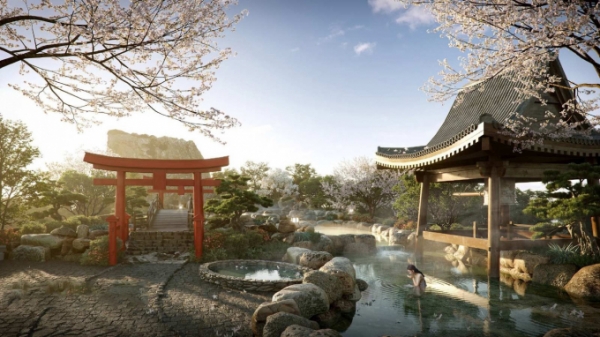 Đại gia BĐS Nhật Bản đầu tư vào Ecopark, triển khai siêu dự án khoáng nóng