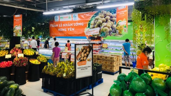 BRG Retail hỗ trợ tiêu thụ nhãn lồng Hưng Yên