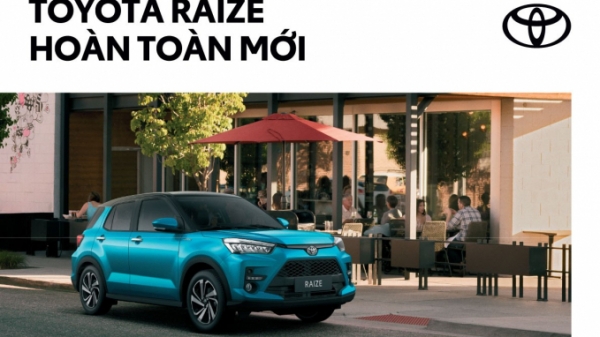 Toyota Raize hoàn toàn mới - Mẫu SUV đô thị cỡ nhỏ cho giới trẻ