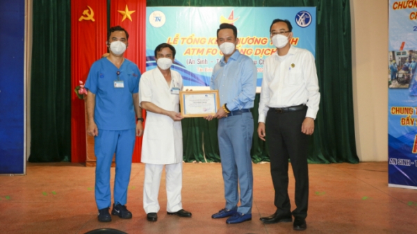 Hội Doanh nhân trẻ Việt Nam tổng kết Chương trình ATM F0 chống dịch