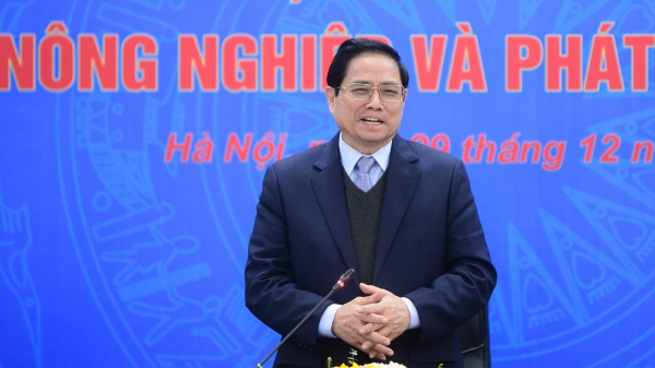 Thủ tướng Phạm Minh Chính: Không để 'trụ đỡ' đất nước thụt lùi trong năm 2022