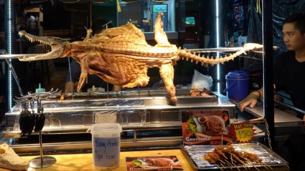 Thái Lan: Lợn tăng giá mạnh, người dân chuyển sang ăn thịt cá sấu