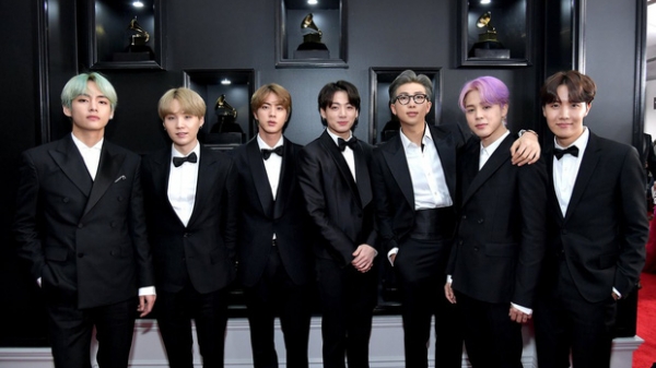 Nhóm nhạc BTS sẽ biểu diễn tại Lễ trao giải Grammy 2022