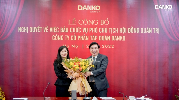 Bà Trần Thị Thu Thủy được bầu làm Phó Chủ tịch HĐQT Danko Group