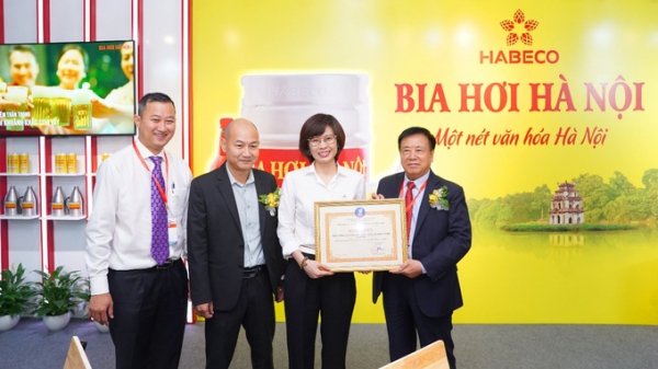 HABECO là tâm điểm tại Triển lãm Quốc tế Đồ uống Việt Nam 2022