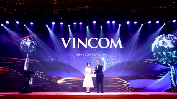 Vincom Retail nhận giải thưởng Thương hiệu truyền cảm hứng châu Á - Thái Bình Dương 2022 tại APEA