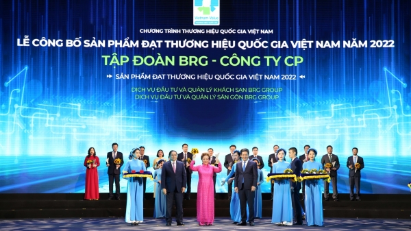 4 thương hiệu Tập đoàn BRG được vinh danh Thương hiệu Quốc gia Việt Nam