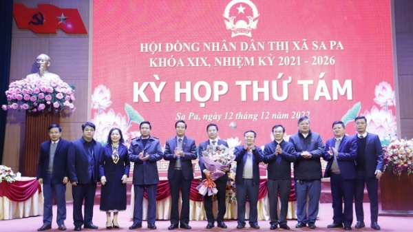 Ông Tô Ngọc Liễn giữ chức Chủ tịch UBND thị xã Sa Pa
