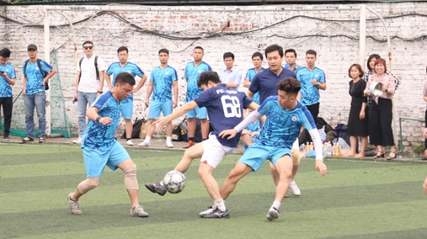 Chung kết Giải bóng đá Thanh niên Đoàn Bộ NN-PTNT tranh cúp ThaiBinh Seed