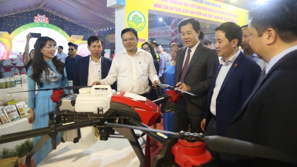Sản phẩm nông sản, OCOP, thiết bị vật tư nông nghiệp được quảng bá tại Hà Nội