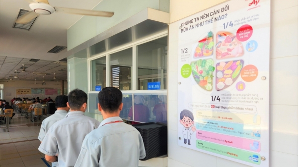 Ajinomoto Việt Nam chú trọng hoạt động vì dinh dưỡng và sức khỏe người lao động