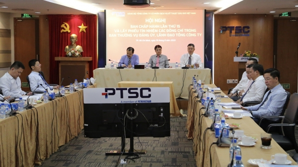 PTSC tổ chức Hội nghị Ban Chấp hành Đảng bộ lần thứ 15