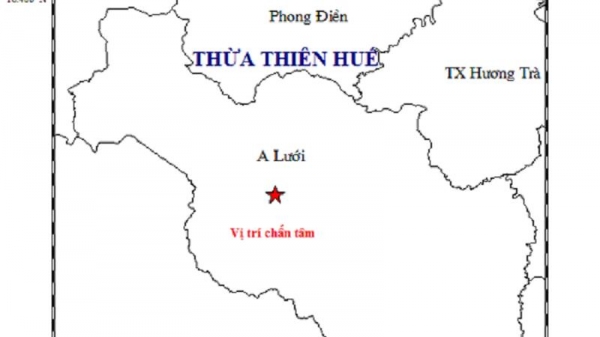 Thừa Thiên - Huế: Động đất ở huyện miền núi A Lưới