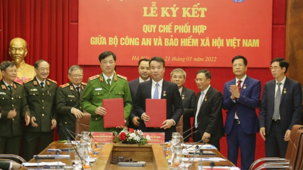 Bảo hiểm xã hội Việt Nam và Bộ Công an phối hợp phòng, chống tội phạm