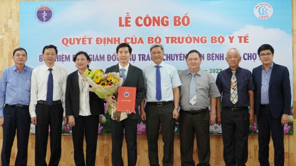 TS.BS Lâm Việt Trung làm Phó Giám đốc chuyên môn Bệnh viện Chợ Rẫy