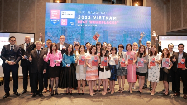 15 doanh nghiệp nhận danh hiệu 'Nơi làm việc tốt nhất Việt Nam'