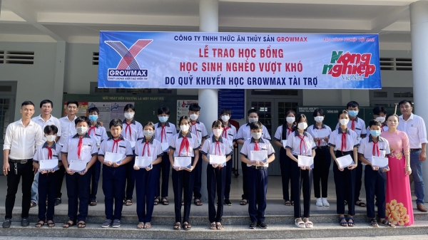 Quỹ khuyến học GrowMax đến với học sinh nghèo tỉnh Đồng Nai