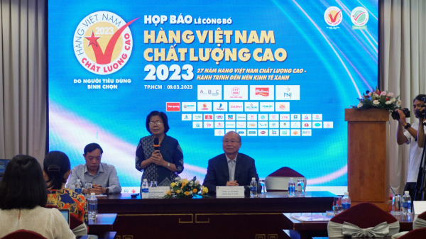 Công bố 519 doanh nghiệp hàng Việt Nam chất lượng cao 2023