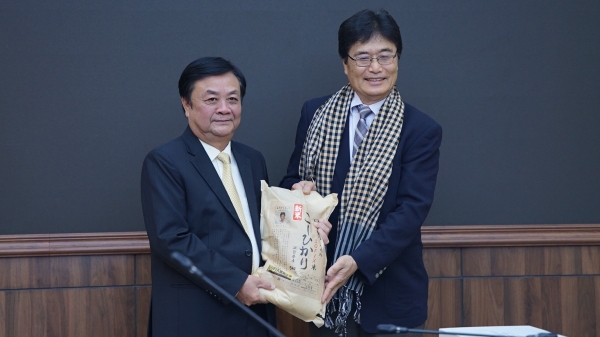 Giáo sư Nhật Bản chia kinh nghiệm về phát triển nông nghiệp hữu cơ