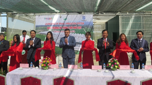 Hợp tác sản xuất nông nghiệp công nghệ cao giữa Thái Nguyên và Israel