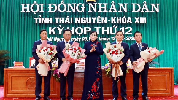 Ông Trịnh Việt Hùng được bầu làm Chủ tịch UBND tỉnh Thái Nguyên
