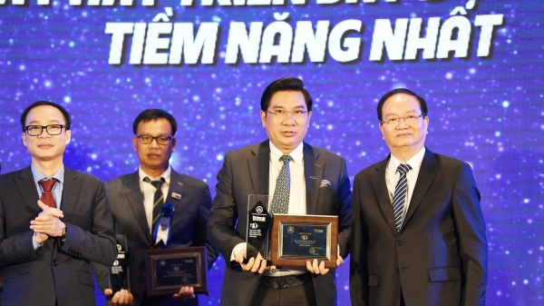 Danko Group đoạt 'cú đúp' giải thưởng thương hiệu bất động sản hàng đầu Việt Nam