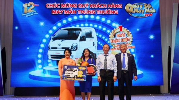 SPC trao ô tô và giải thưởng gần 3 tỉ đồng cho khách hàng may mắn