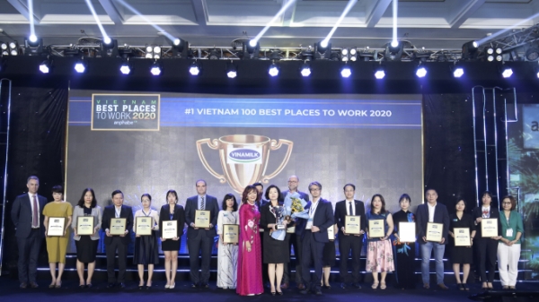 Vinamilk lần thứ 3 liên tiếp được chọn là nơi làm việc tốt nhất Việt Nam