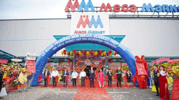 MM Mega Market Hiệp Phú Quận 12 khai trương diện mạo mới.