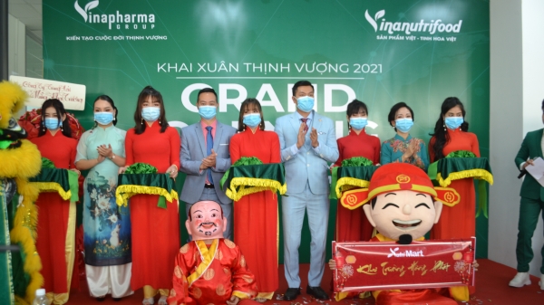 Vinapharma Group khai trương chuỗi siêu thị NutriMart tại miền Nam