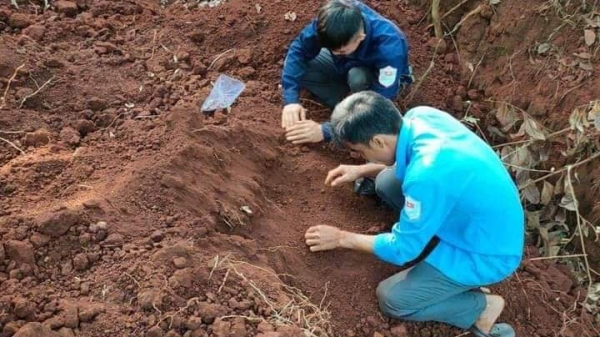 22 bộ hài cốt liệt sĩ được tìm thấy trong rừng cao su