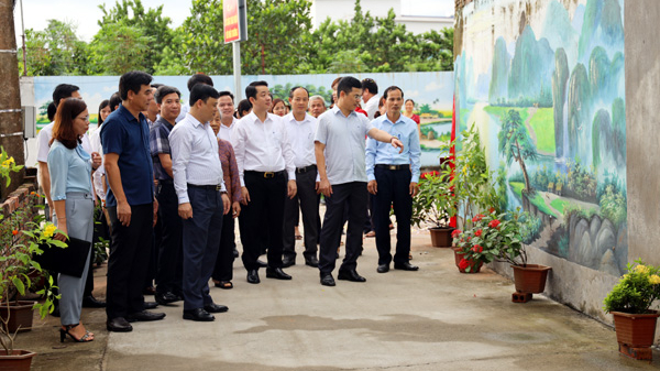 Vĩnh Phúc: Khánh thành, gắn biển công trình chào mừng Đại hội Đảng bộ tỉnh