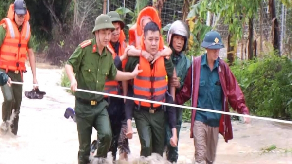 Phú Thọ: 2 người chết, 7 người bị thương do mưa lũ