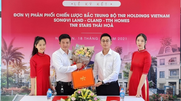 TNR Holdings Vietnam chính thức chuyển giao shophouse và shopvilla đầu tiên của Thái Hòa