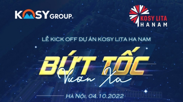 Bất động sản Duy Tiên sôi động với Lễ kickoff dự án Kosy Lita Ha Nam