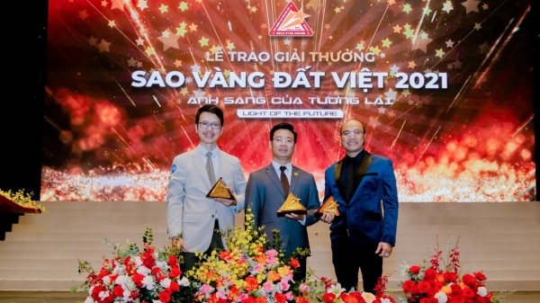 TNS Holdings được vinh danh trong Top 100 Sao Vàng Đất Việt năm 2021