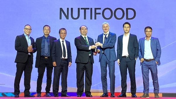 Nutifood liên tiếp được vinh danh là 'Nơi làm việc tốt nhất châu Á'