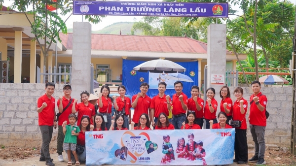 TNS Holdings chung tay cải tạo điểm trường tại Lạng Sơn