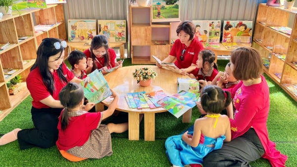 TNS Holdings xây dựng thư viện xanh cho trẻ em tỉnh Cao Bằng